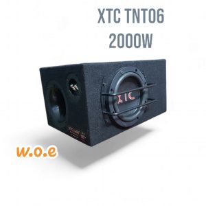 XTC SUBWOOFER6"2000W BOOMBOX